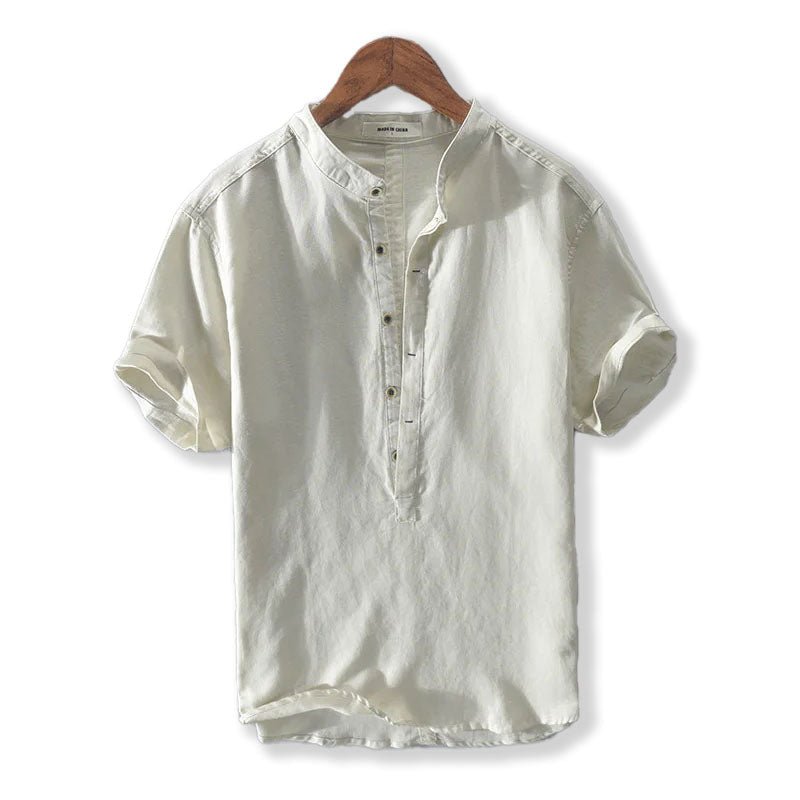 Mistral Chemise en Lin et Coton Respirante et Anti-odeurs pour Temps Chaud - Hommfer