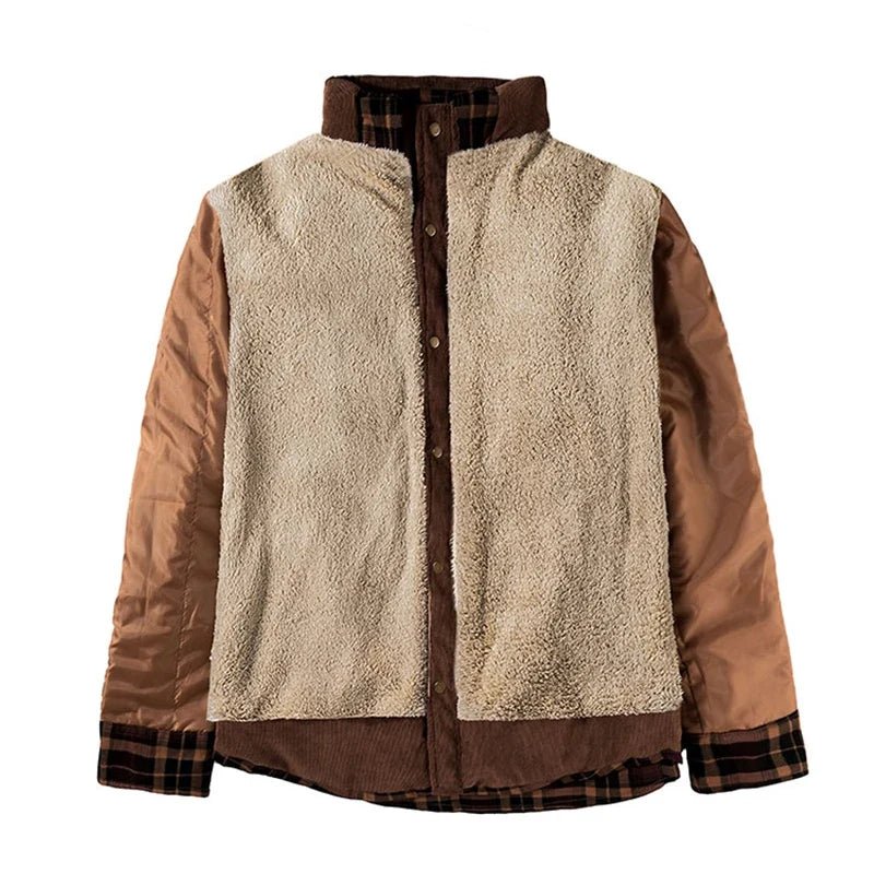 Montfort Veste en Coton Doublée Polaire Multipoches pour Temps Froid - Hommfer