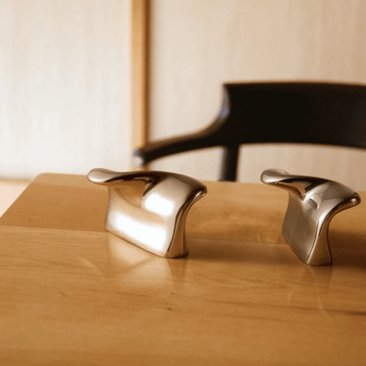 Poignées et boutons de meuble en laiton massif pour armoires et tiroirs de cuisine, design minimaliste, vis incluses - Hommfer