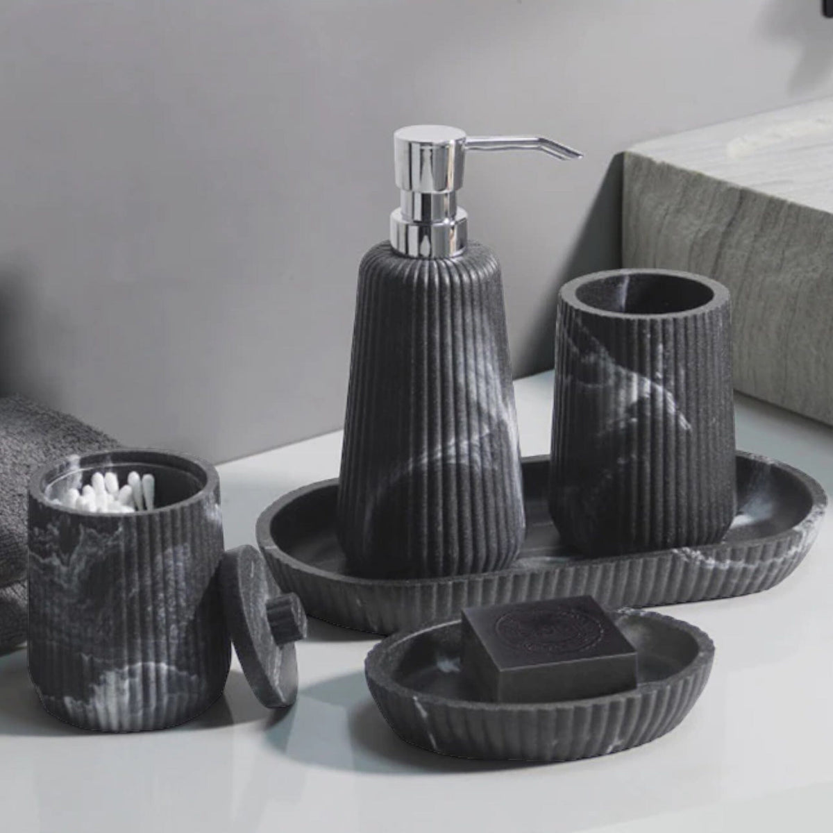 Raine Sandstone Bathroom Accessories - Hommfer