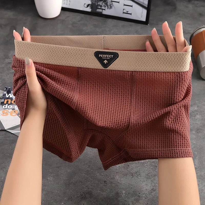 Rowan Boxer Briefs in 100% Organic Viscose with Antibacterial, Moisture‑Wicking Fabric - Hommfer