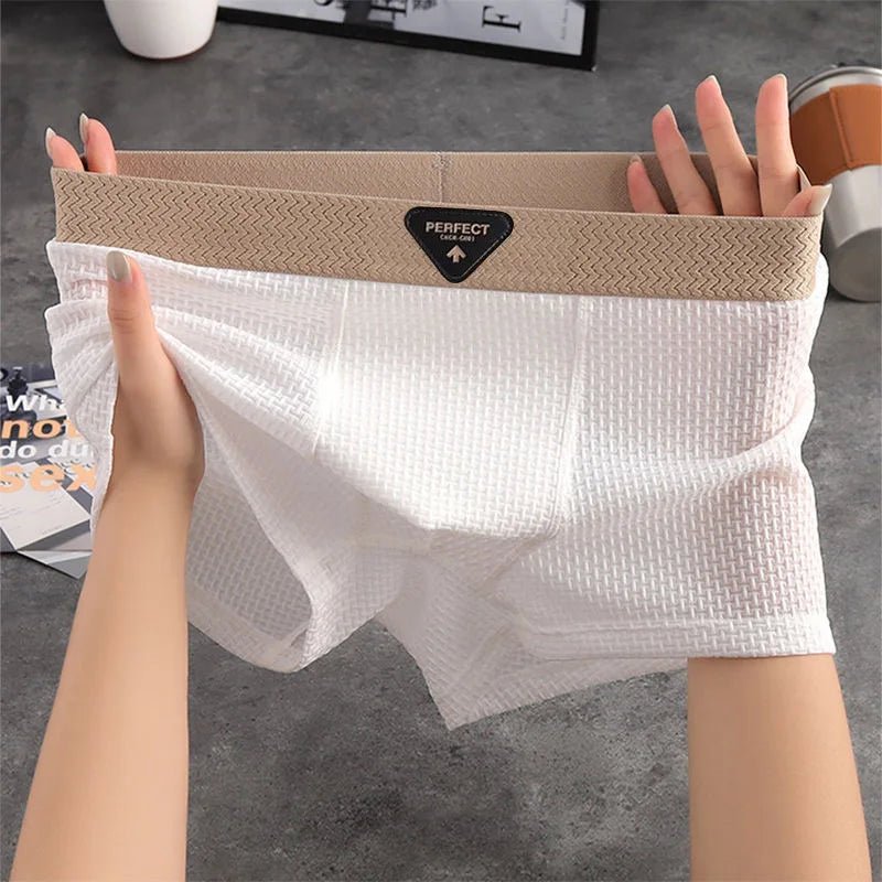 Rowan Boxer Briefs in 100% Organic Viscose with Antibacterial, Moisture‑Wicking Fabric - Hommfer