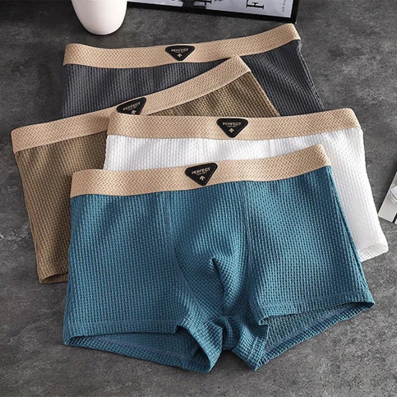 Rowan Boxer Briefs in 100% Organic Viscose with Antibacterial, Moisture‑Wicking Fabric - Hommfer
