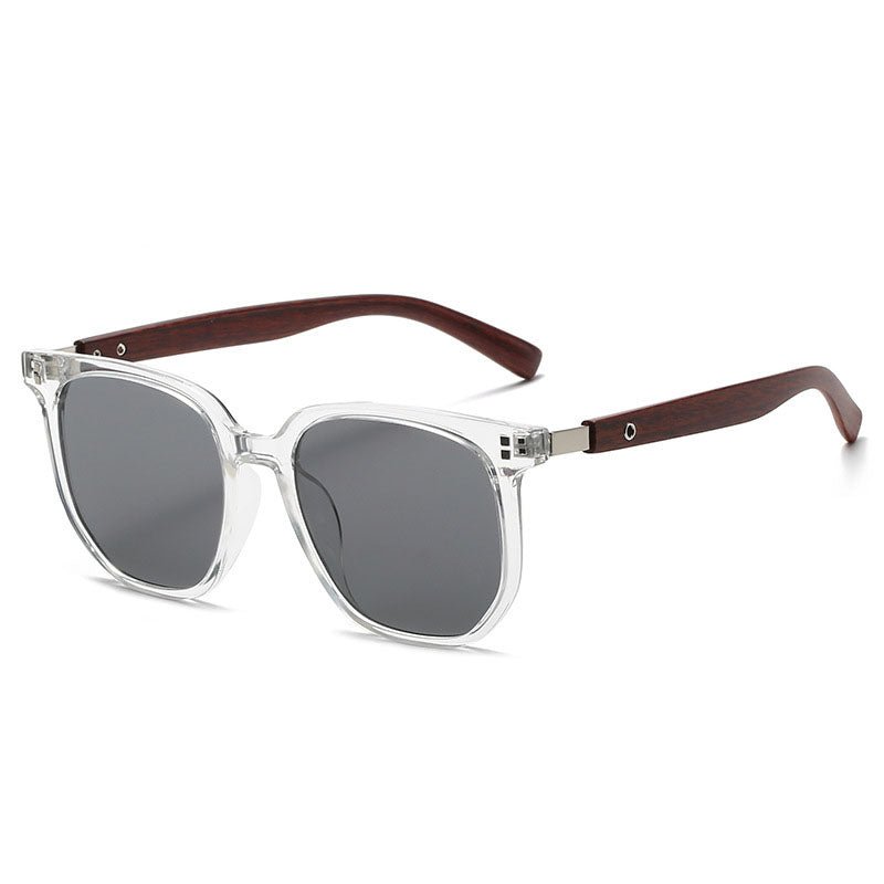 Rowan Sunglasses with Handcrafted Wood Frames for Lightweight Comfort and CE-Certified UV Protection - Hommfer