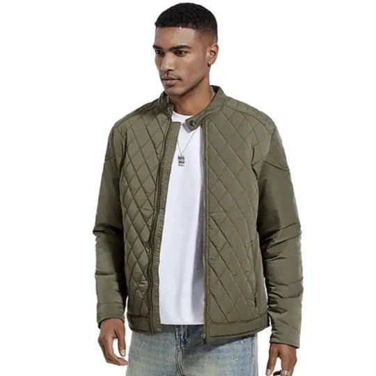Valmont Veste bomber matelassée avec isolation en coton pour rester au chaud par temps frais et résistante au vent - Hommfer