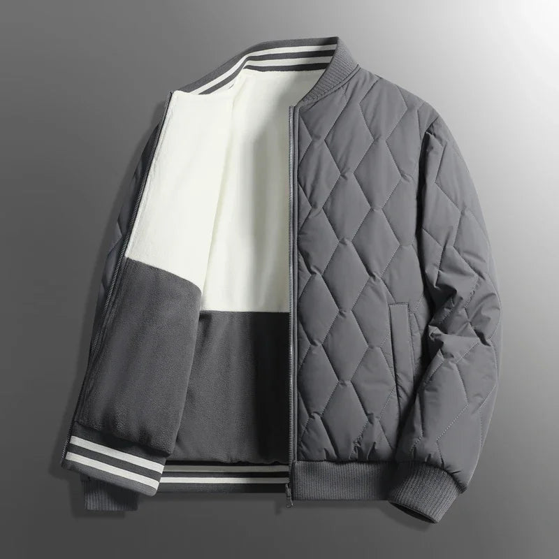 Valmont Veste Réversible Légère au Garnissage en Coton Doux pour Chaleur Sans Encombrement - Hommfer