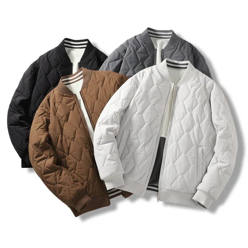 Valmont Veste Réversible Légère au Garnissage en Coton Doux pour Chaleur Sans Encombrement - Hommfer