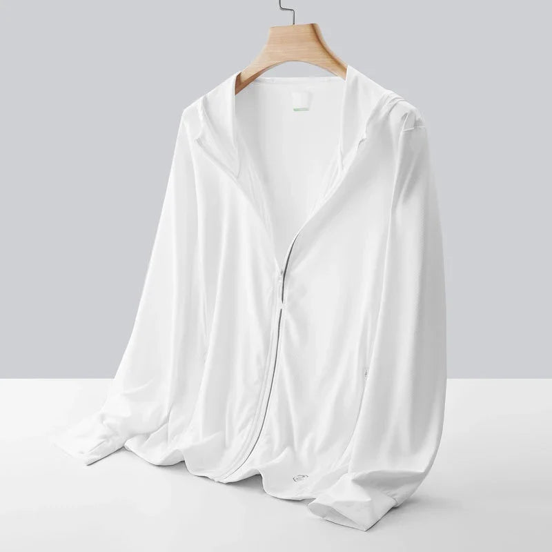 Vela Lightweight Zip Jacket with UPF 50 plus Sun Protection - Hommfer