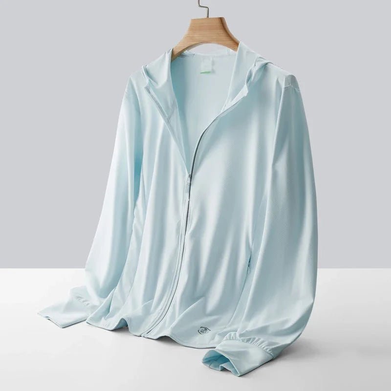 Vela Lightweight Zip Jacket with UPF 50 plus Sun Protection - Hommfer